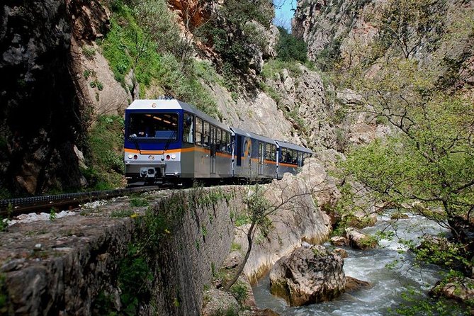 Kalavryta CogTrain Anci.Corinth Private Tour from Athens/Nafplio - Mega Spileo, a monastery built into a cliff