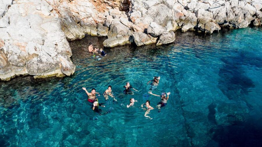 Kamiros Skala: Marine Life Experience by Boat - A useful lesson in aquaculture
