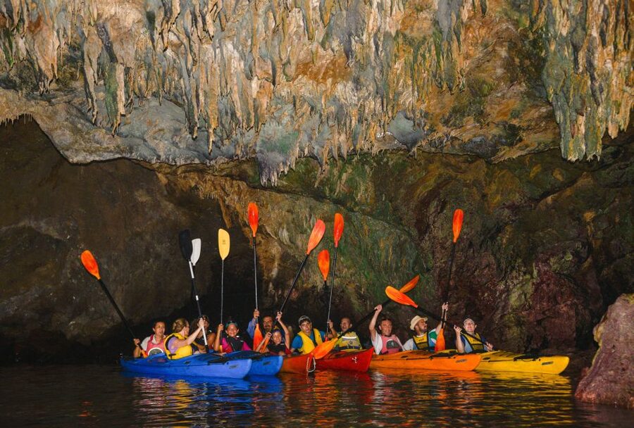 Kardamyli: Sea Kayaking With Lunch - The Blue Cave and its changing light