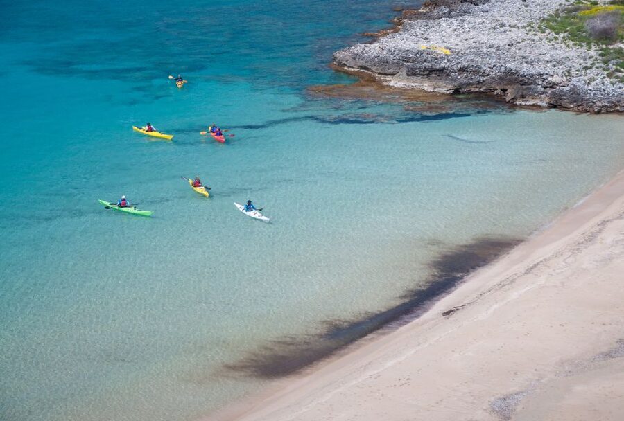 Kardamyli: Sea Kayaking With Lunch - The optional paddle toward Stoupa