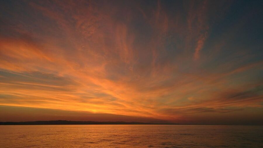 Kassandra: Sunset Sailing Boat Tour of Secluded Coves - Leaving Chrousso Marina for the southeast coast
