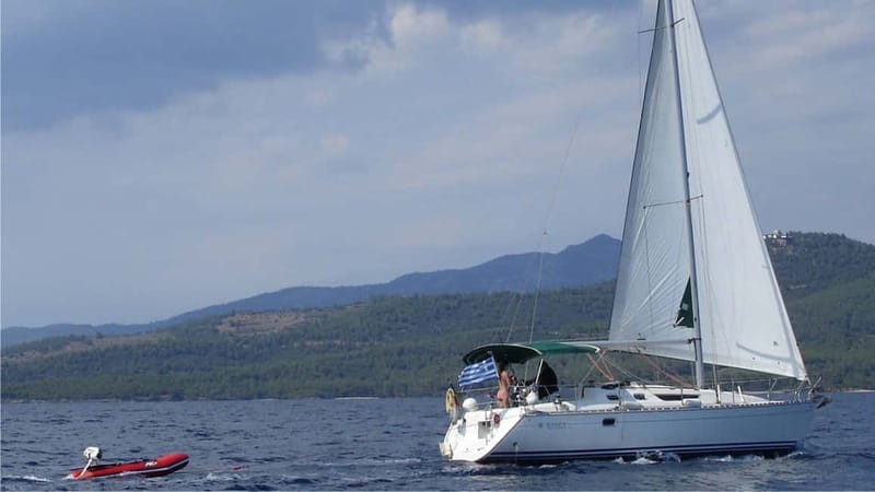Kassandra: West Sithonia Coves and Islets Sailboat Tour - Five hours between Kassandra and Sithonia