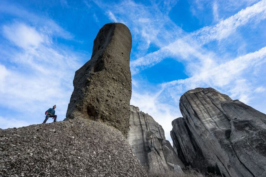 Kastraki: Meteora Via Cordata Hiking Tour to the Great Saint - The Via Cordata section and what it feels like