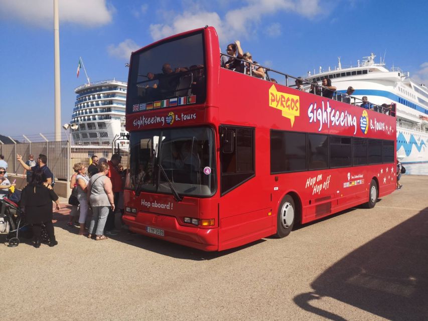 Katakolo: Pyrgos and Katakolo Hop-on Hop-off Bus Tour - Key points at a glance