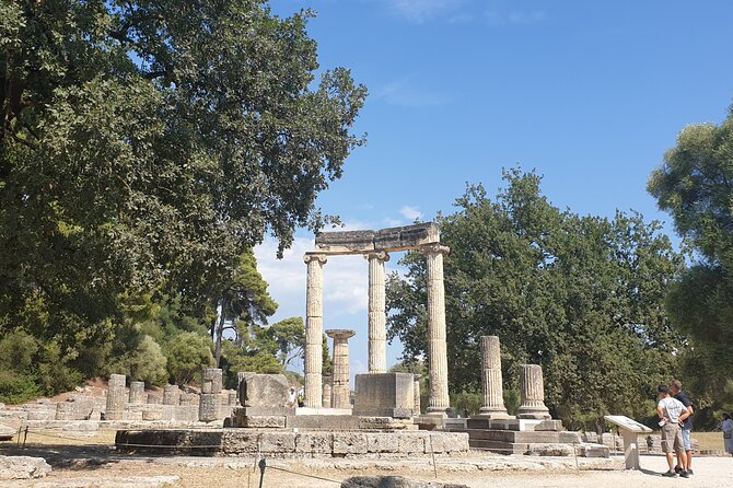 Katakolon Shore Ex: Skip-the-Lines Ancient Olympia & Olive market - The Archaeological Museum, five minutes from the ruins