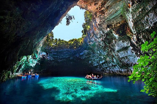 Kefalonia Island Bus Tour- Wine Tasting, Melissani & Fiscardo - St. Gerasimos Monastery in the Omala Valley