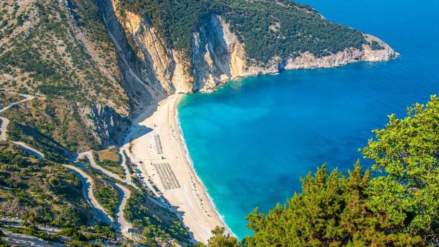 Kefalonia: Island Sightseeing Bus Tour with Hotel Transfer - The long day, pickup routes, and coach comfort