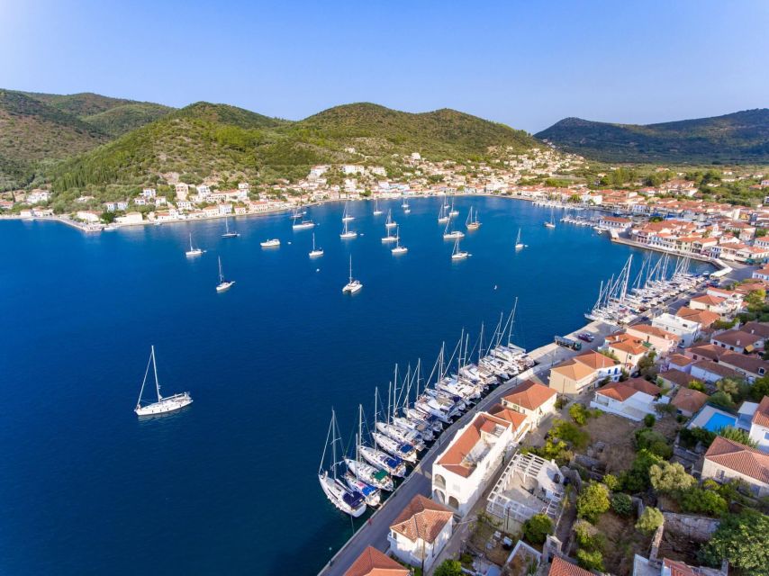 Kefalonia: Ithaca Cruise from Poros Port with Swim Stops - Leaving Poros Port for Ithaca