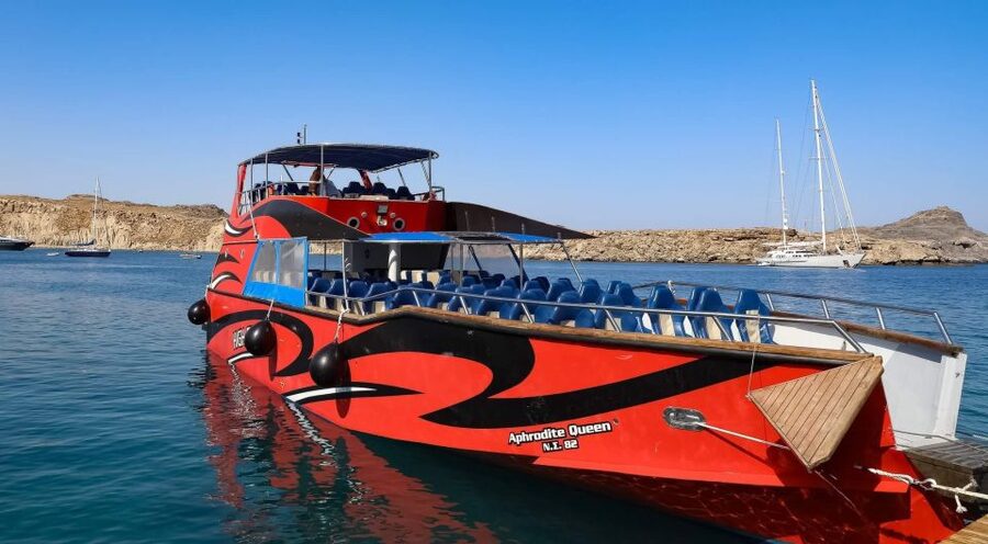 Kiotari, Lardos, Lindos: High Speed Boat Trip to Rhodes Town - Key points at a glance