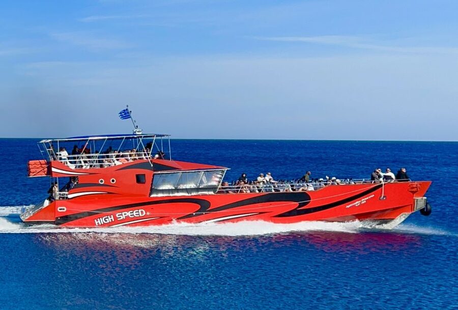 Kiotari, Lardos, Lindos: High Speed Boat Trip to Rhodes Town - How to use your six hours well