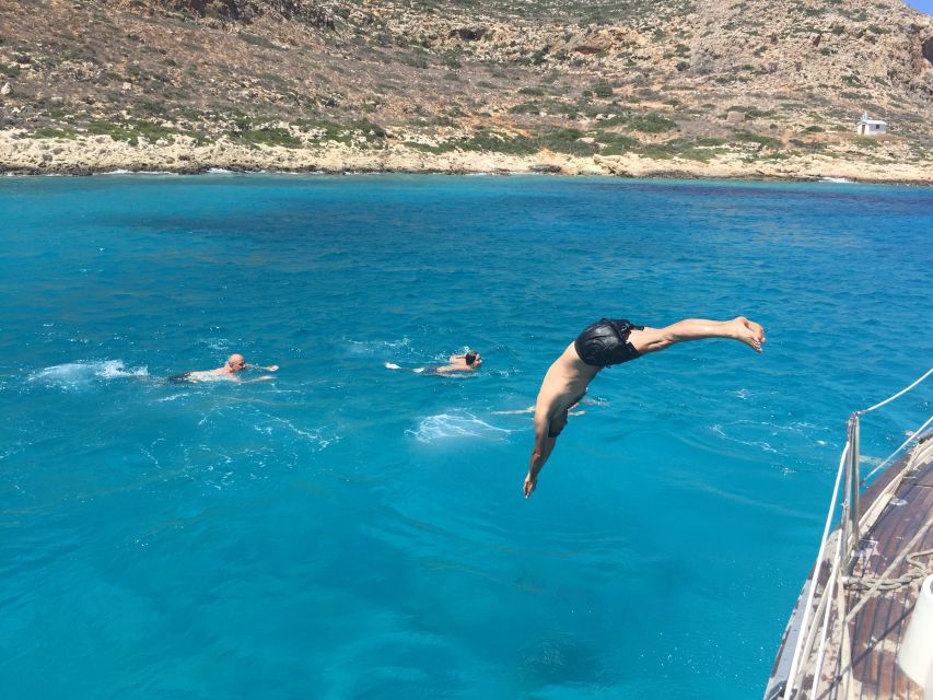 Kissamos: Balos and Gramvousa Private Sailing Trip with Meal - Swimming, snorkeling, and time to slow down