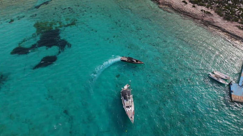 Kissamos: Balos & Gramvousa Sailing Cruise with Meal - Gramvousa: swimming, a fortress, and the famous wreck