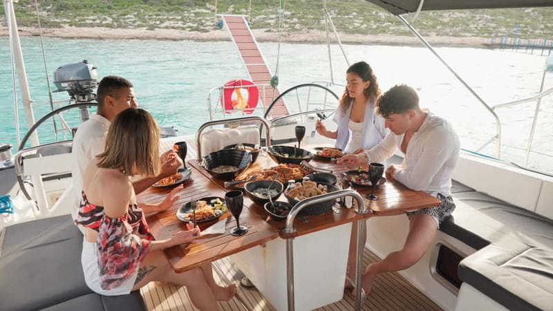 Kissamos: Balos & Gramvousa Sailing Cruise with Meal - Swimming and SUP time on the return route