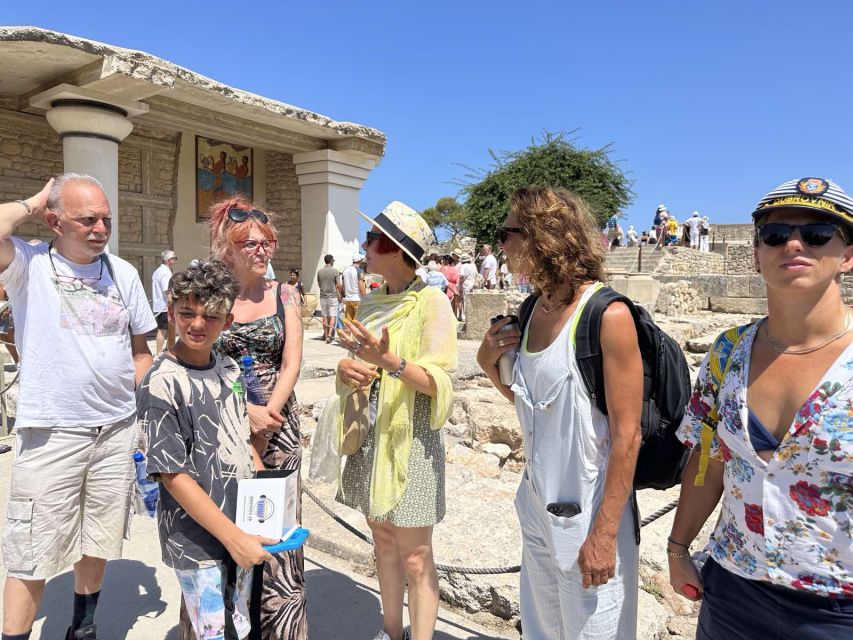Knossos: Knossos Palace Skip-the-Line Guided Walking Tour - Frescoes, reconstructions, and what you are really seeing