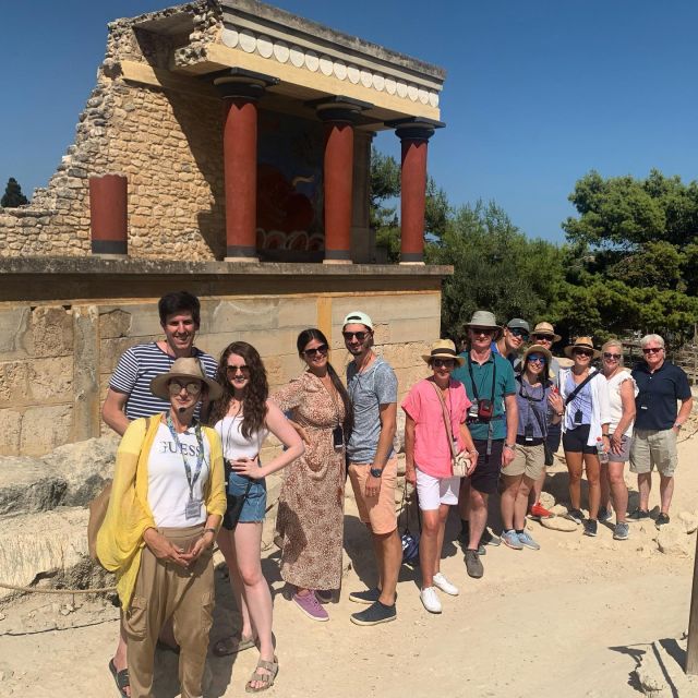 Knossos Palace Guided Walking Tour (Without Tickets) - The throne room, sanctuaries, and royal quarters