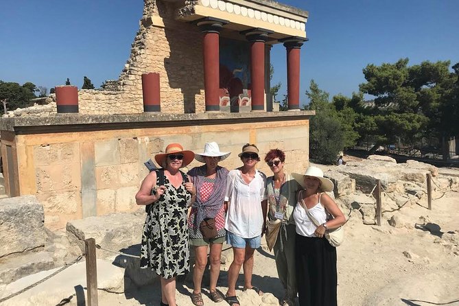 Knossos Palace Skip-the-Line Ticket (Shared Tour Group) - Walking through the Palace of Knossos
