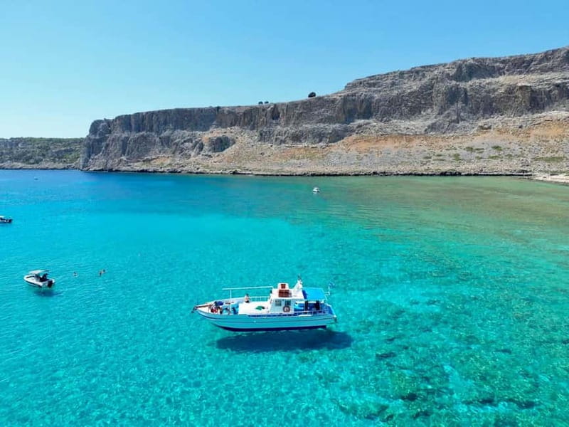 Kolymbia: Day Cruise to Lindos with 2 swimming stops - Practical tips for a smoother day