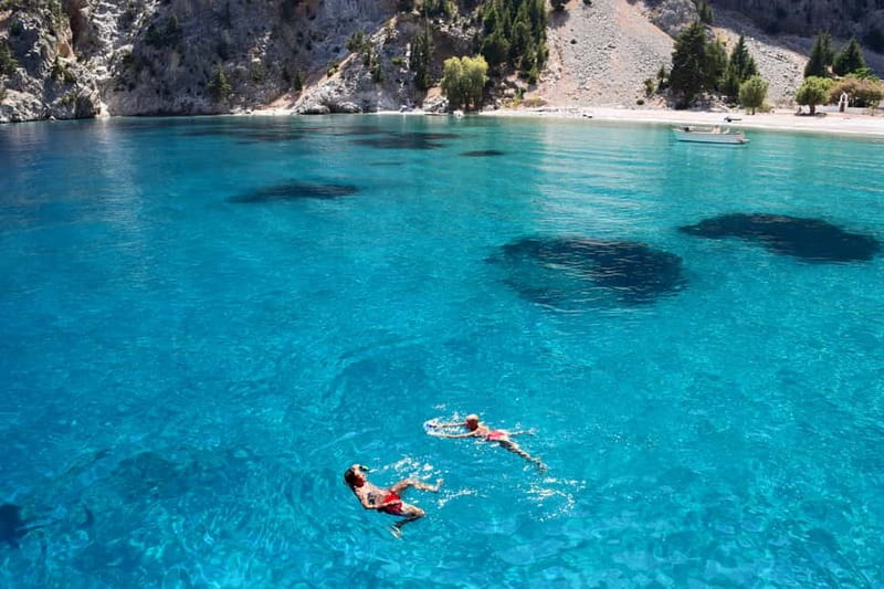 Kolymbia: High-Speed Boat to Symi Island & St George's Bay - Leaving Kolymbia Harbor by high-speed boat