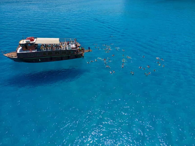 Kolympia : Transfer & Cruise to Lindos with 3 Swimming Stops - The first cruise to Lindos