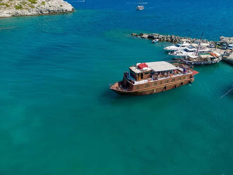 Kolympia : Transfer & Cruise to Lindos with 3 Swimming Stops - Two and a half hours in Lindos