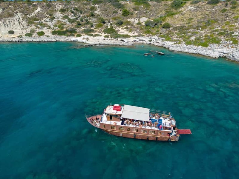 Kolympia : Transfer & Cruise to Lindos with 3 Swimming Stops - Stegna Beach: a second chance to swim