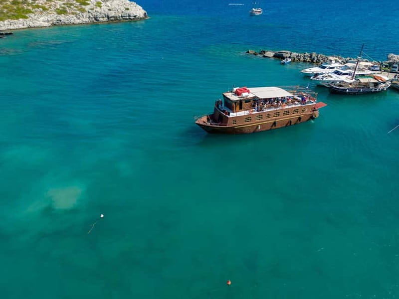 Kolympia : Transfer & Cruise to Lindos with 3 Swimming Stops - Tsambika Beach: the final water break