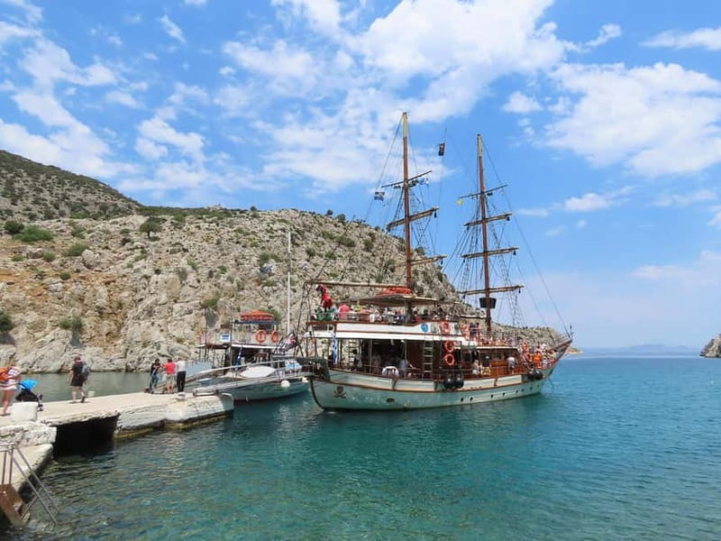 Kos: 3-Island Cruise with Lunch and Hotel Transfer - A wooden yacht made for a full day at sea