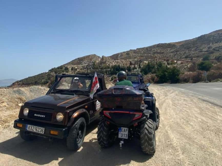 Kos: Guided Jeep or Quad Off-Road Tour with Drinks and Lunch - Quads or Jeep: choose the right ride