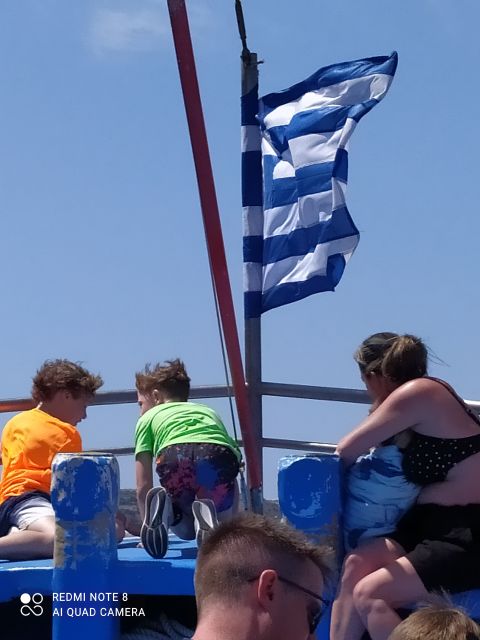 Kos: Kefalos Bay Boat Cruise with Fishing, Swimming, & Meal - Sailing past Kastri and St. Stefanos