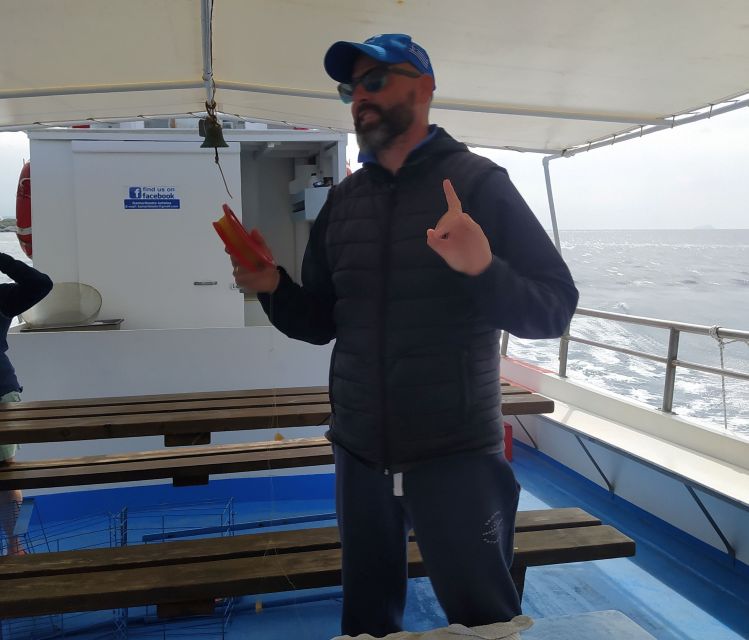 Kos: Kefalos Bay Boat Cruise with Fishing, Swimming, & Meal - Lunch prepared near the water