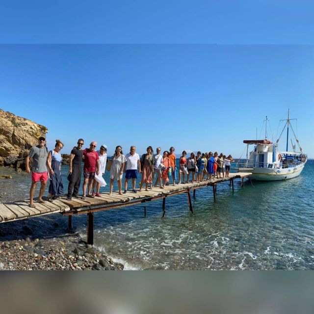 Kos: Kefalos Bay Boat Cruise with Fishing, Swimming, & Meal - From hotel pickup to the port of Kefalos