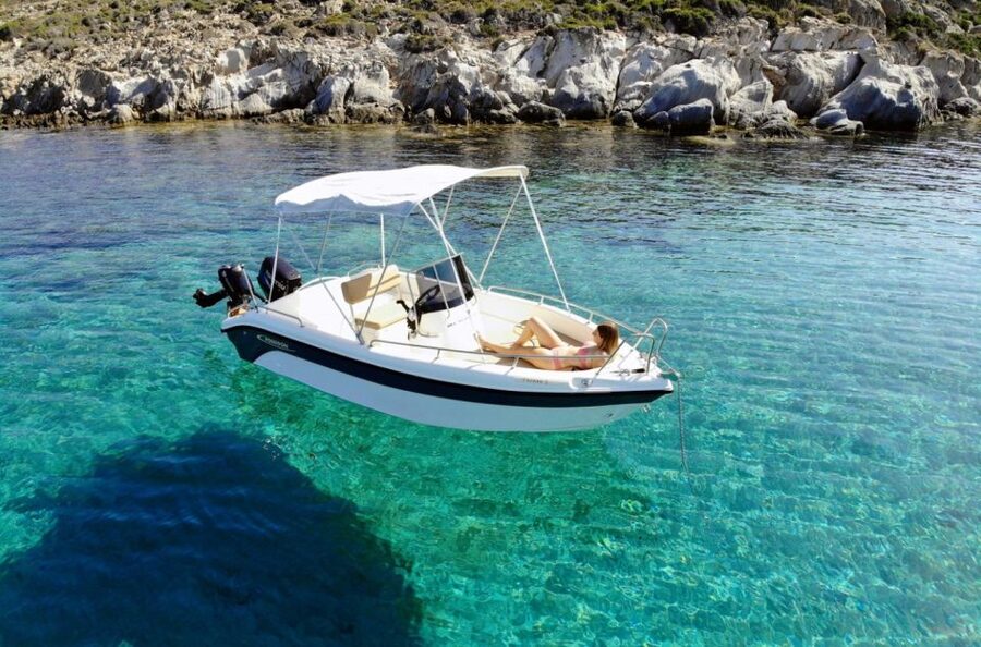 Kos: Private Speedboat Rental - No License Required - Kefalos for a swim or lunch stop