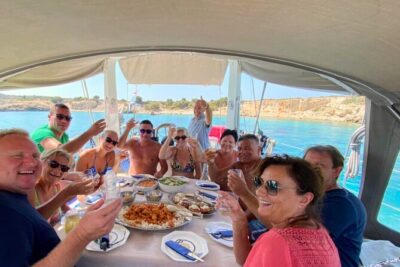 Small Group Full-Day Sailing with Meal, Drinks, & Swim
