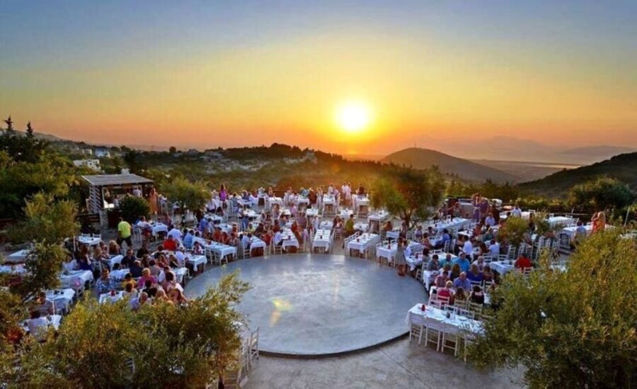 Kos: Tavern Dinner Experience with Greek Dancing and Wine - The evening begins with a long ride toward Zia