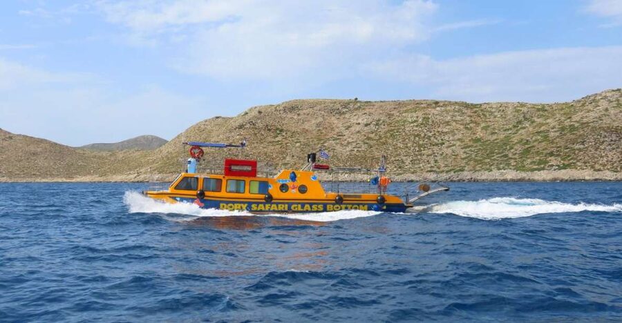 Kos Town: Glass-Bottom Boat Cruise with Swimming Stops - Four things to know before you book