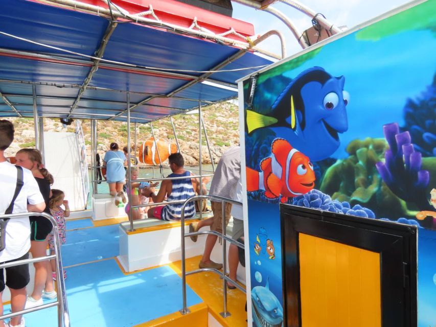 Kos Town: Glass-Bottom Boat Cruise with Swimming Stops - What you actually see through the glass
