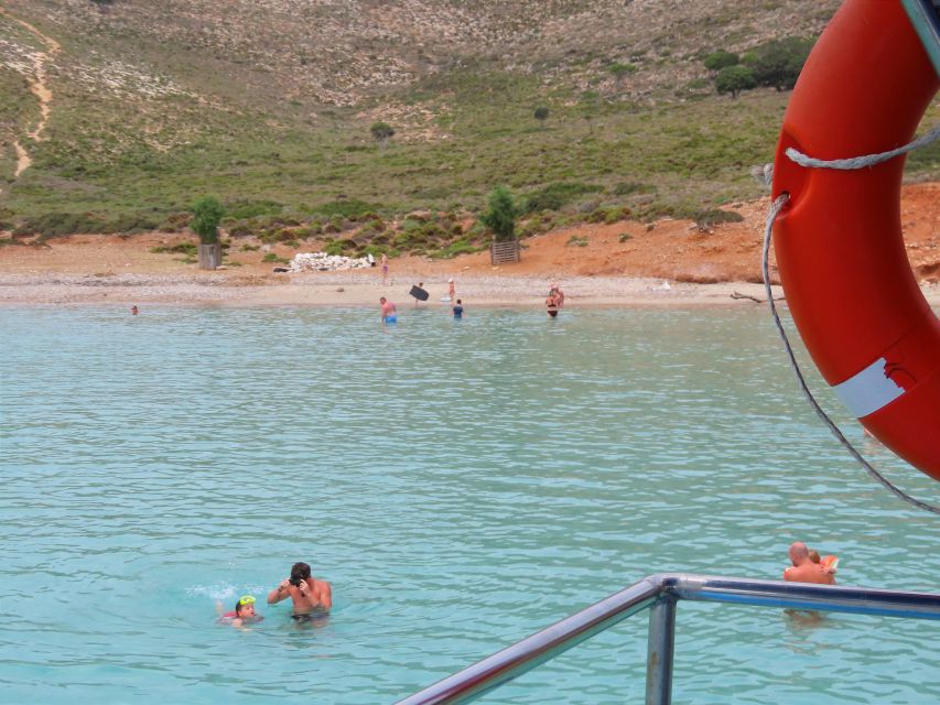 Kos Town: Glass-Bottom Boat Cruise with Swimming Stops - Swimming in the clear waters near Pserimos