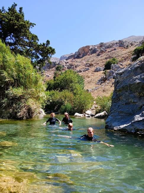 Kourtaliotiko Gorge: Guided River Adventure Trek with Lunch - How difficult is the trek?