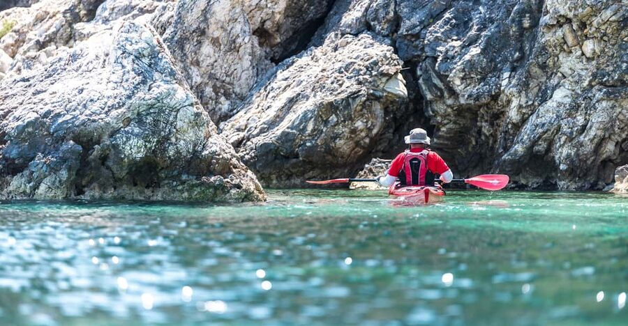 Lefkada: Blue Cave Kayak Tour with a Taste of Greece - What the $70 price includes