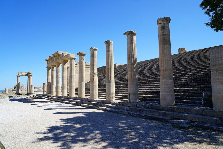 Lindos Acropolis: 3D Representation & Audio Self-Guided Tour - Stories about emperors and the Knights of St. John