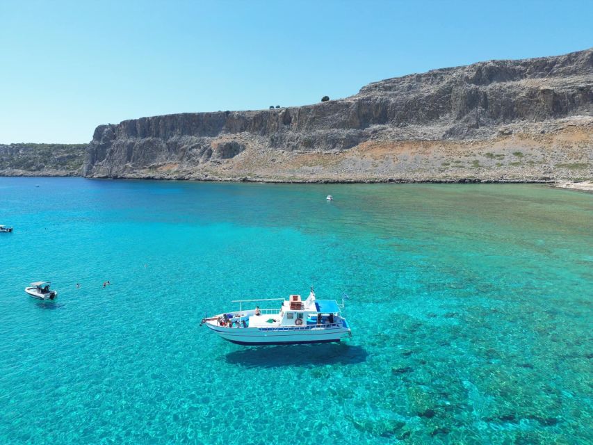 Lindos,Pefkos: All inclusive Swim & Snorkel Boat Cruise - Crew, safety, and the feel on board