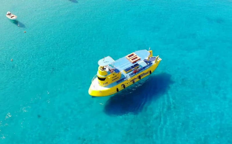 Lindos: Submarine Cruise with Swimming Stop at Navarone Bay - Key points to know before boarding