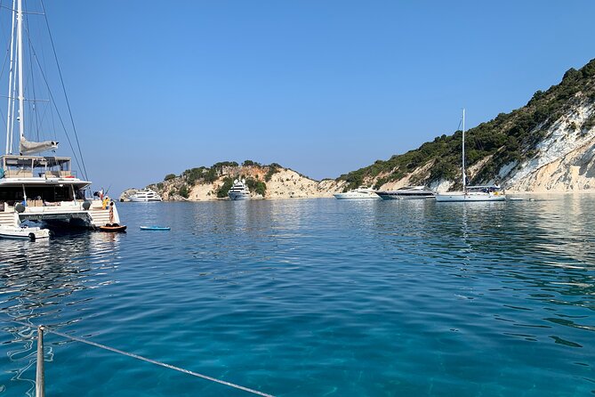 Luxury Day Cruises to Ithaca - swimming, snorkeling food and more ! - Talaros Beach and Pera Pigadia Bay