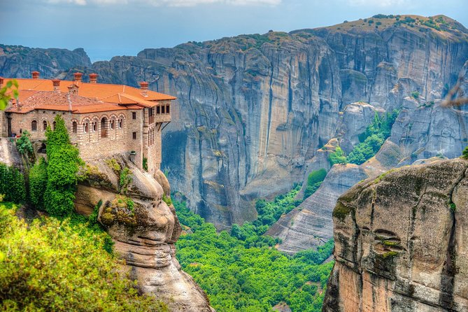 Magical Meteora from Parga - Coffee breaks make the three-hour ride easier