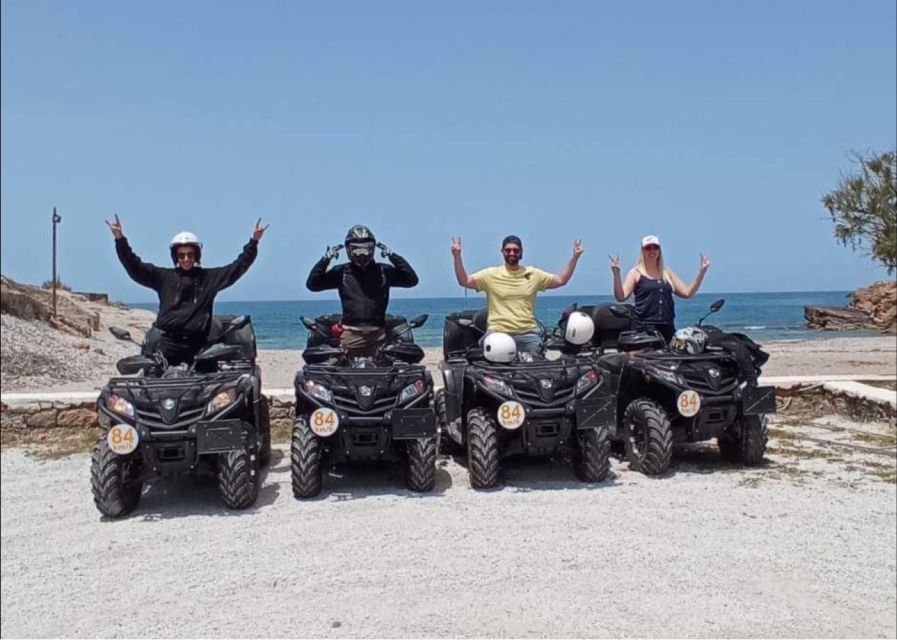Malia: Off-Road Quad Safari Tour with Lunch and Transfers - Vrachasi: coffee, photos, and a traditional village
