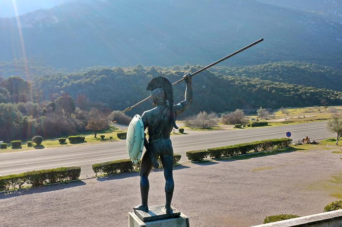 Marathon & Thermopylae Battlefields Private Day Tour from Athens - Leonidas Monument and the battlefield