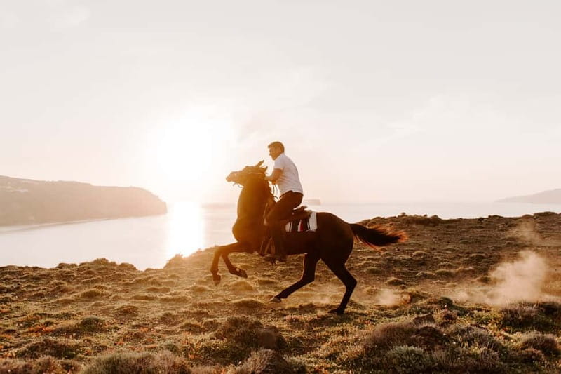 Megalochori: Horseback Riding Tour for Experienced Riders - Ravines, rough ground, and uphill riding