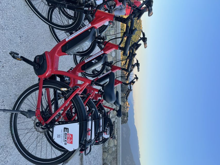Meteora: E-Bike Epic Sunset Tour With Local Guide & Drink - Bandovas caves connect the cliffs with the monks