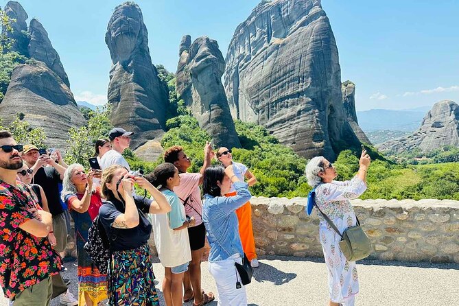 Meteora Monasteries & Caves DayTrip from Athens with Greek Lunch - Saint Nicholas Anapafsas and the cliffside hermits