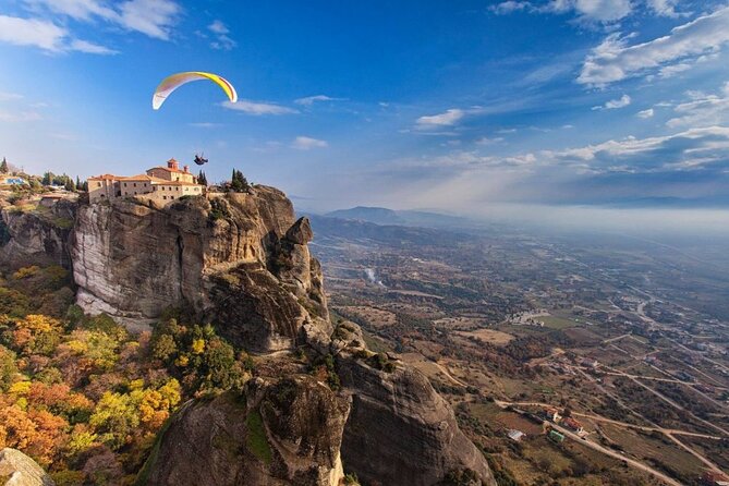 Meteora Motorized or Footlaunch Flight Experience - Seeing Meteora from the sky